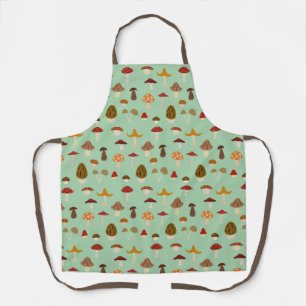Tablier Champignon d'automne Motif Apron