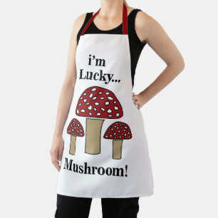 Tablier Champignon J'ai de la chance Champignon