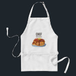 Tablier Champion du petit-déjeuner | Nom personnalisé Chef<br><div class="desc">Un espace unique et ludique sur le thème du petit-déjeuner,  conçu pour un chef expert,  dont la spécialité est le petit-déjeuner ! Tous les éléments individuels sont personnalisables,  alors amusez-vous à être créatif et à le faire vous-même.</div>