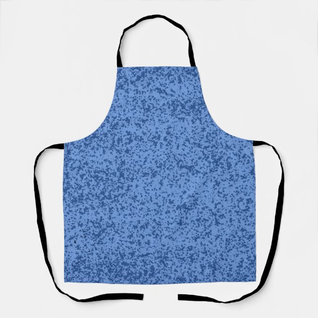 Tablier Chaos Point Bleu (Recto)