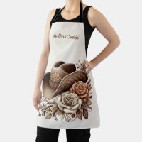 Chapeau de cowgirl Country Western avec fleurs