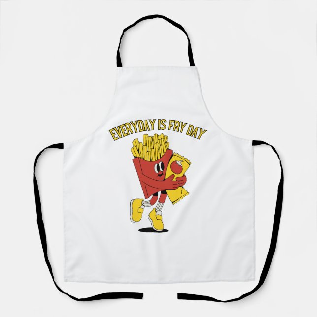 Tablier Chaque Jour Est Le Jour Des Frites (Recto)