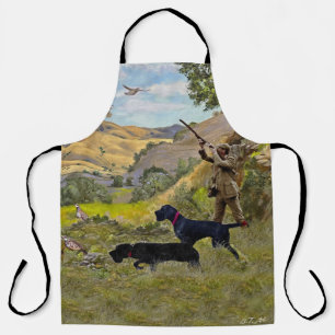 Tablier Chasse à la perdrix de Chukar