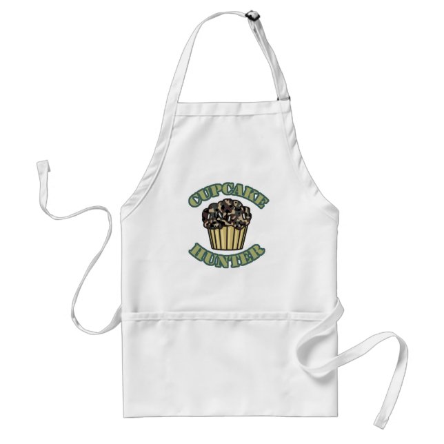 Tablier Chasseur de Cupcakes (Devant)