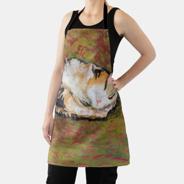 Tablier Chat, Août Macke Apron (Insitu)