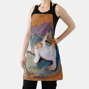 Tablier Chat, Août Macke Apron