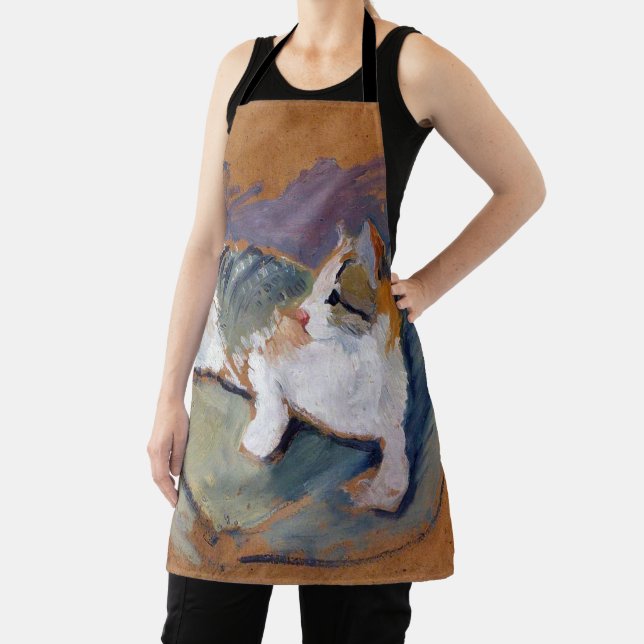 Tablier Chat, Août Macke Apron (Insitu)