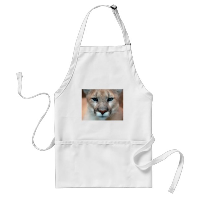 Tablier Chat Chats sauvage rayure impression diy Anniversa (Devant)
