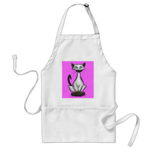 Tablier Chat de Siamese