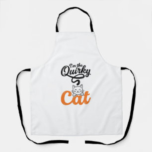 Tablier Chat drôle Gravure vintage Dessin amateur de chats