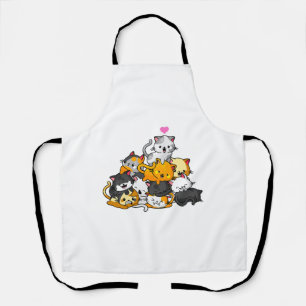 Tablier Chat Mignon Kitty Tas Cats Anime Kawaii Neko Cadea