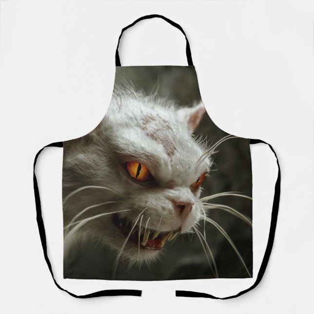 Tablier Chat monstre  (Recto)