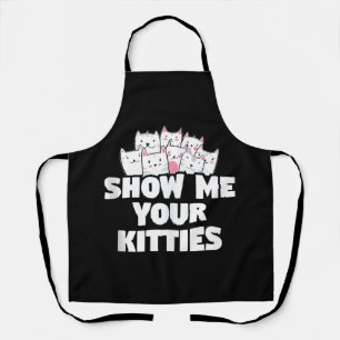 Tablier Chat Montre-moi tes chatons