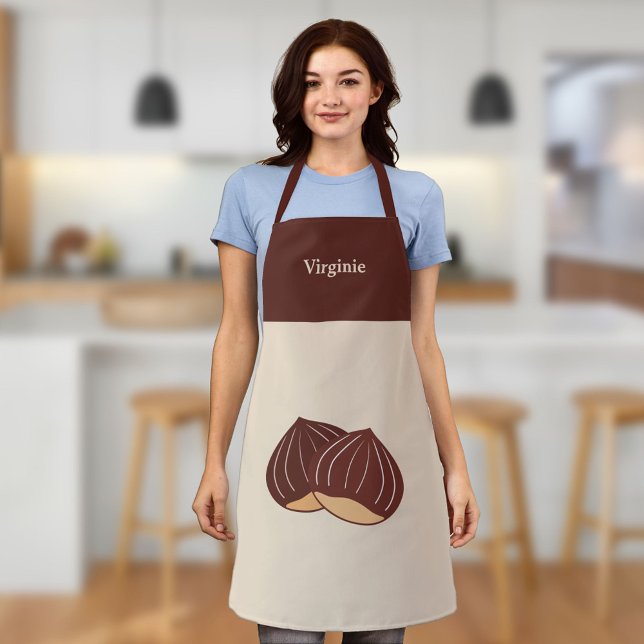 Tablier Châtaigne (Chestnut Apron)