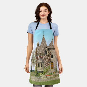 Tablier Château de Conte de Fées Cadeau de Fantaisie et d'