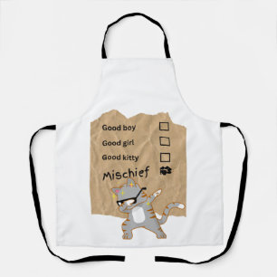 Tablier Chats malicieux