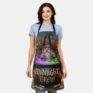 Tablier Chaudron de Brume de Minuit des Gnomes Sorciers d'