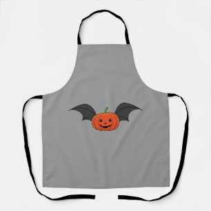 Tablier Chauve-souris de citrouille d'Halloween
