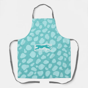 Tablier Cheetah Love - Parties scintillant turquoise Simul