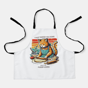 Tablier Chef Apron avec Cat Baking Cup Cakes