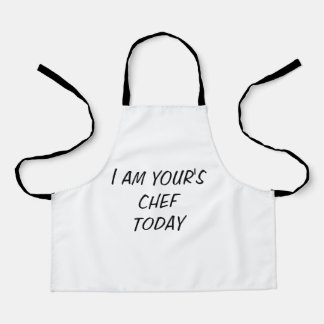 Tablier CHEF APRON "Je suis votre chef aujourd'hui"