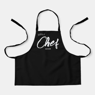 Tablier Chef Apron pour enfant personnalisé   Noir moderne