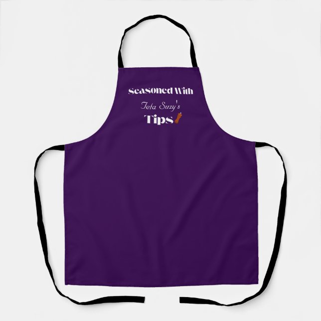 Tablier Chef aux conseils de Teta  (Recto)