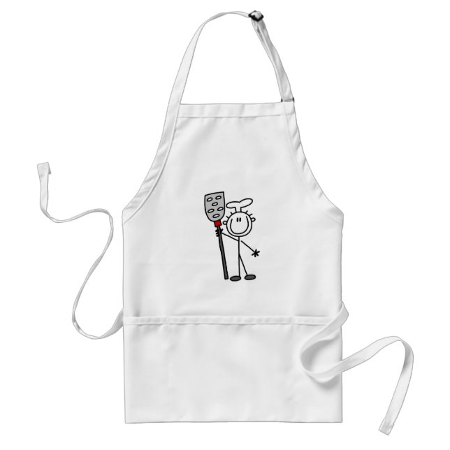 Tablier Chef avec des T-shirts et des cadeaux de spatule (Devant)