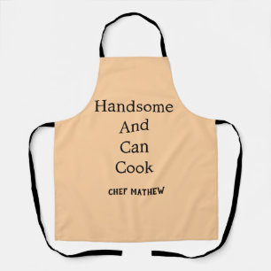Tablier Chef beau et peut cuisiner simple cuisine moderne