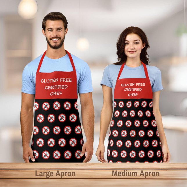 Tablier Chef certifié sans gluten (Créateur téléchargé)