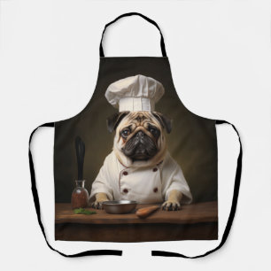 Tablier Chef chien carlin
