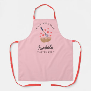 Tablier Chef cuisinière - La famille rose de la femme