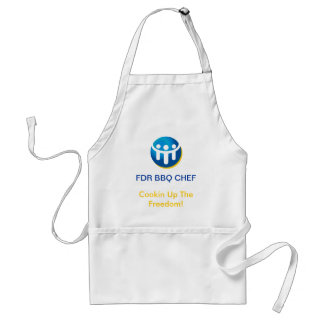 Tablier CHEF de BBQ de FDR, Cookin vers le haut du libre…