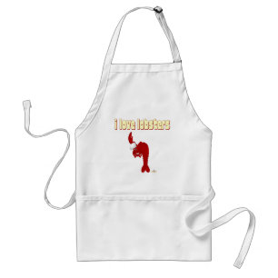 Tablier Chef de homard rouge I Love Lobster