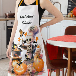 Tablier Chef éffrayant Halloween personnalisé