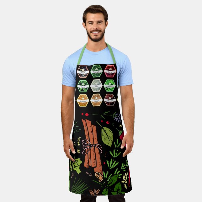 Tablier Chef épicé Barbeque Apron (Porté)