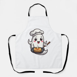 Tablier Chef Fantôme – T-shirt de cuisine drôle d'Hallowee