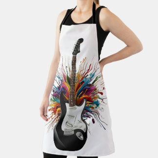 Tablier Chef guitare de Rockin Maestro Apron