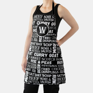 Tablier Chef jamaïcain Monogrammed Kitchen