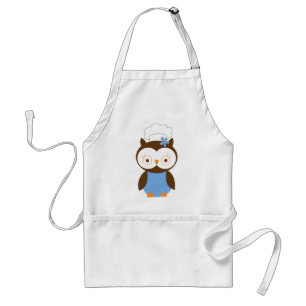 Tablier Chef mignon de hibou