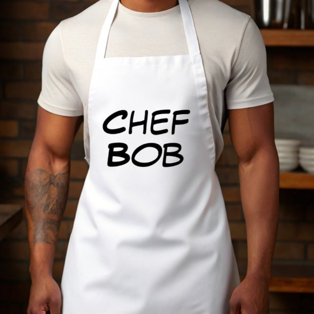 Tablier Chef personnalisé (Créateur téléchargé)