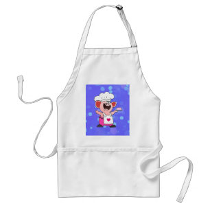 Tablier Chef porcin drôle drôle T de la chemise de che