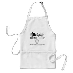 Tablier Chef principal conçu pour vos moutons à la maison