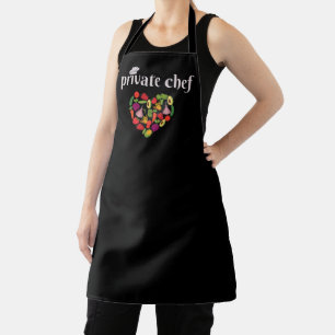Tablier Chef privé Cuisine Lover Valentines Day