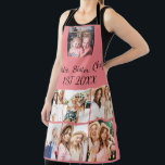 Tablier Chef Soeur Bestie Personnalisée depuis 20XX 7 phot<br><div class="desc">Chef Soeur Bestie Personnalisé depuis 20XX 7 photo Apron. Ajoutez 7 photos et éditez du texte pour customiser.</div>