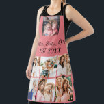 Tablier Chef Soeur Bestie Personnalisée depuis 20XX 7 phot<br><div class="desc">Chef Soeur Bestie Personnalisé depuis 20XX 7 photo Apron. Ajoutez 7 photos et éditez du texte pour customiser.</div>