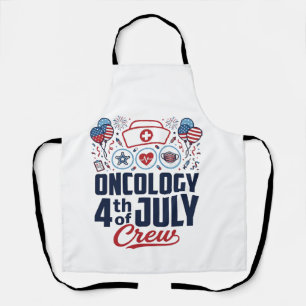 Tablier Chemio Crew Médical Patriotique T-shirt 4 juillet