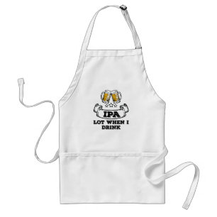 Tablier Chemise À Bière Artisanale Boire IPA Lot Quand Je