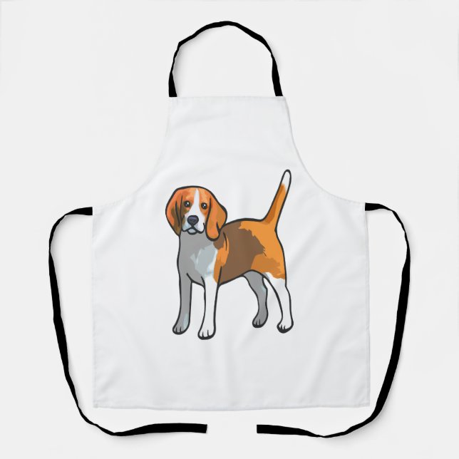 Tablier Chemise beagle Chien T (Recto)