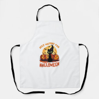 Tablier Chemise Chat Halloween mignonne - Trick ou Treat K